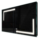 Specchio LED Rettangolare | Pulsante touch | Luce bianca neutra - Reyze Serie Salono Modello 3